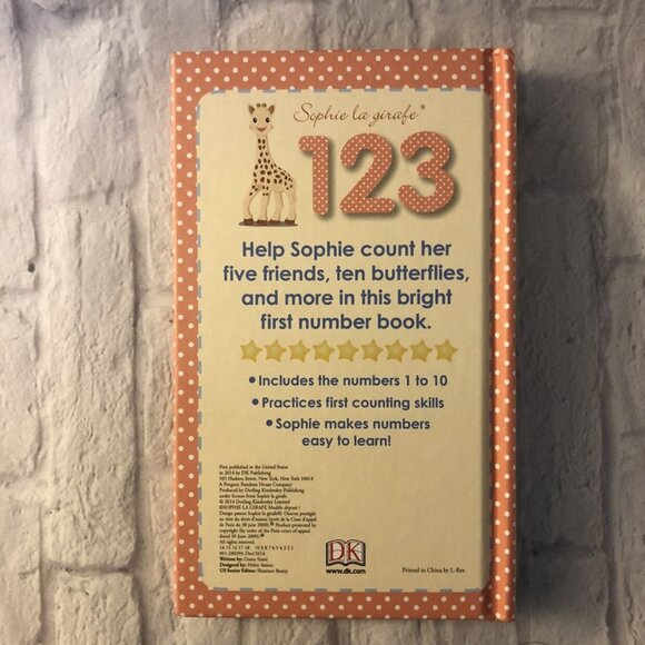 Sophie The Giraffe Teether & Board Book - Picture 5 of 6